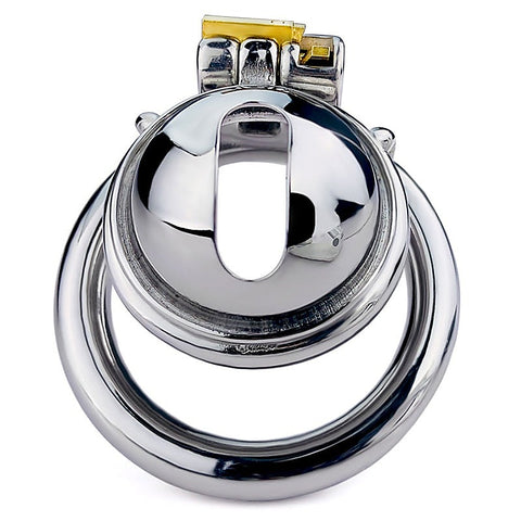 Male Chastity Device Penis Cage With Flat Ring by BDStyle