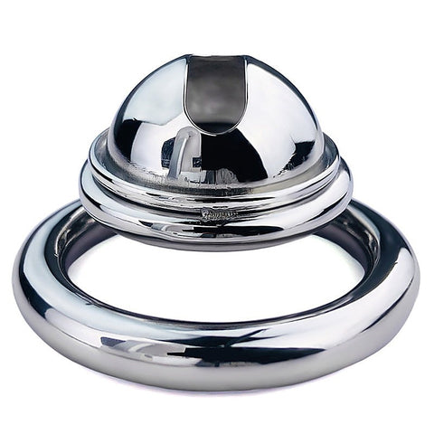 Male Chastity Device Penis Cage With Flat Ring by BDStyle