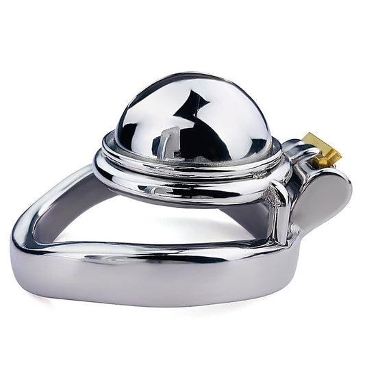 Male Chastity Device Penis Cage With Bent Ring by BDStyle