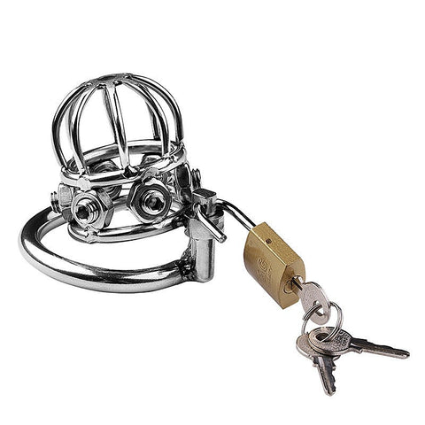 Spike Alloy Male Chastity Cock Cage by BDStyle