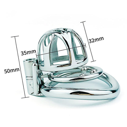 Hex Screw Male Chastity Lock Cage by BDStyle