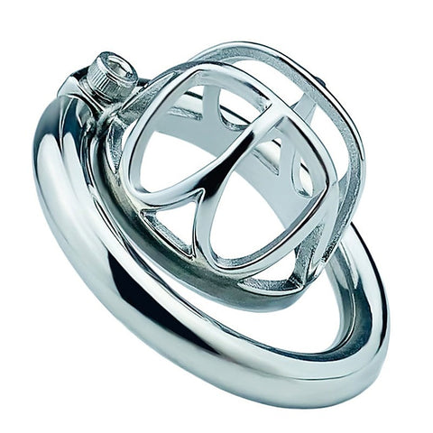 Hex Screw Steel Men's Cock Cage by BDStyle