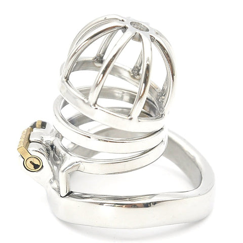 New Bent Ring Male Chastity Cock Cage By Bdstyle