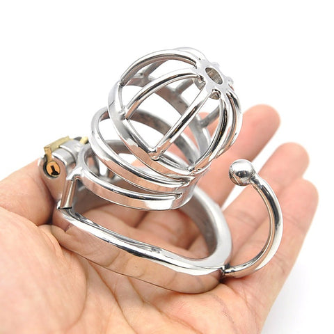 Ball Hook Mens Chastity Cock Cage by BDStyle