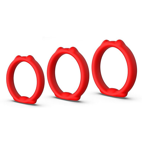 Cat Silicone Cock Ring Set by BDStyle