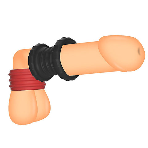 Male Scrotum Testicle Squeeze Cock Rings by BDStyle