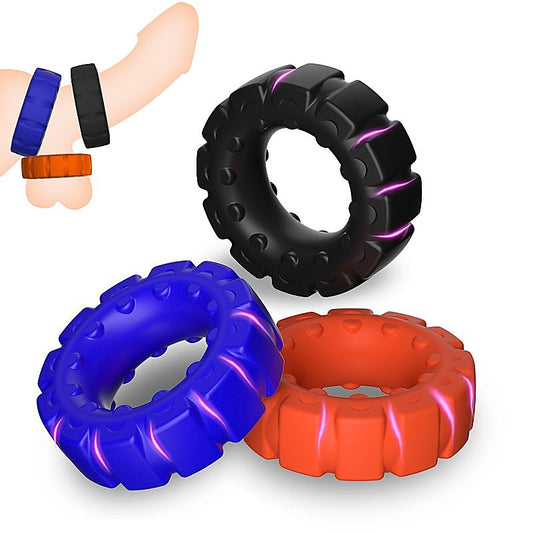 Tread Ultimate Tire Silicone Cock Ring by BDStyle