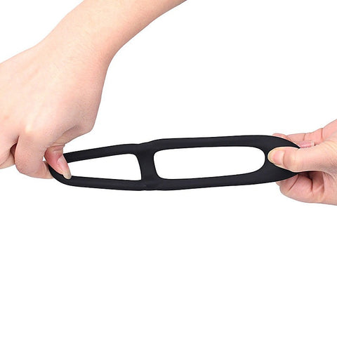 Sex Delay Silicone Dual Cock Ring by BDStyle