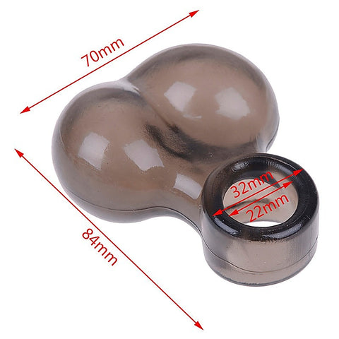 Soft Scrotum Erection Enhancer Penis Sleeve by BDStyle