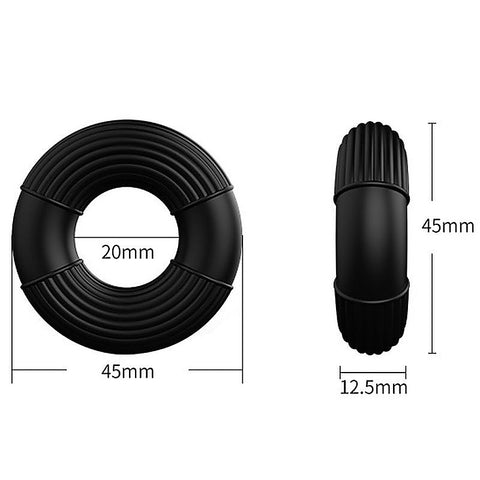 Michelin Super Stretchy Silicone Cock Ring by BDStyle