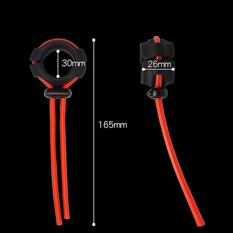 Adjustable Sex Delay Silicone Cock Ring by BDStyle