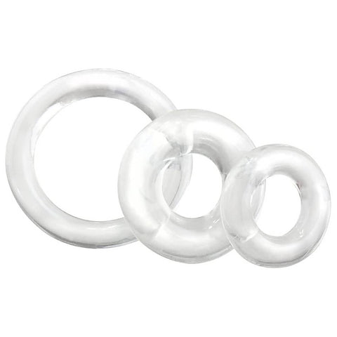 Joker Erection Enhancer Men's Cock Rings Set by BDStyle