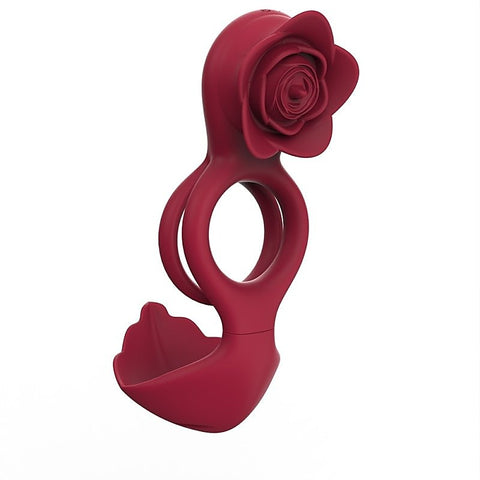 12 Functions Clit Stimulator Cock Ring by BDStyle