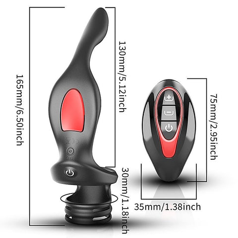 Fly Bird Locking Ring with Massager by BDStyle