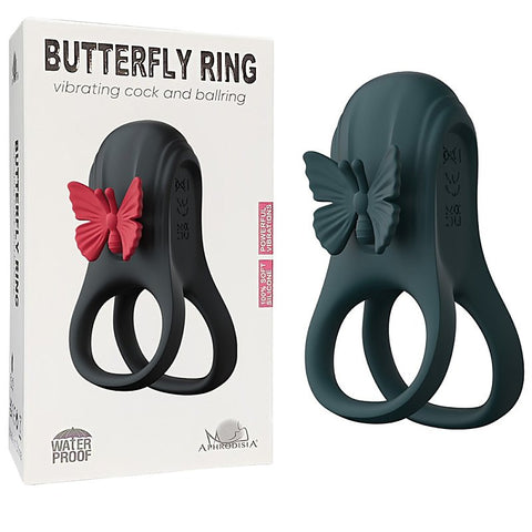Butterfly Vibration Lock Mens Cock Ring by BDStyle