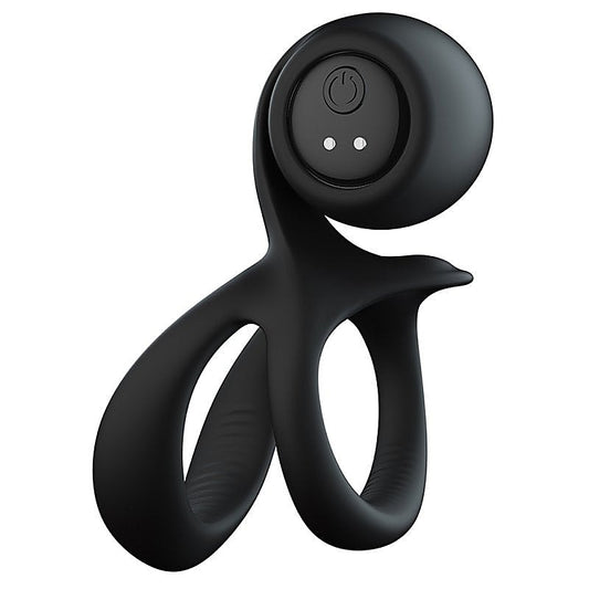 Naughty Vibrating Cock and Ball Ring by BDStyle