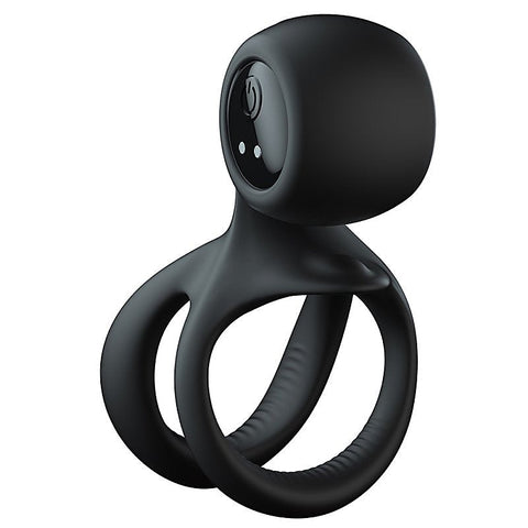 Naughty Vibrating Cock and Ball Ring by BDStyle