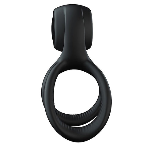 Naughty Vibrating Cock and Ball Ring by BDStyle