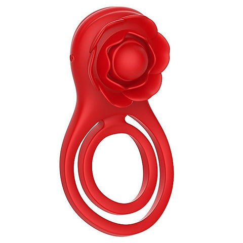 Rose Shackle Plus App Remote Control Vibrating Penis Ring
