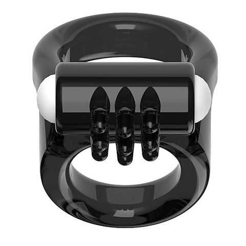 Soft Lock Vibrating Penis Sleeve Cock Ring by BDStyle