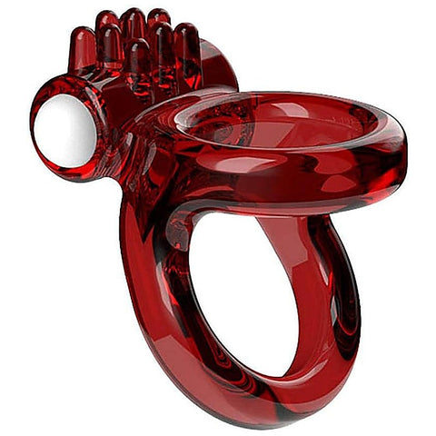 Soft Lock Vibrating Penis Sleeve Cock Ring by BDStyle