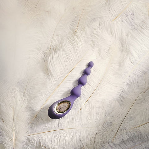 Soraya Vibrating Anal Beads Massager by Lelo