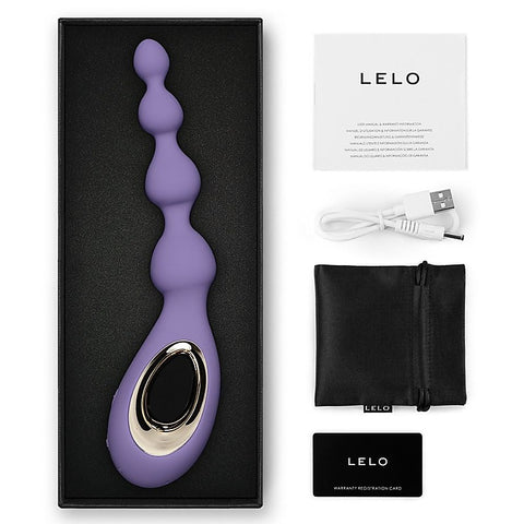 Soraya Vibrating Anal Beads Massager by Lelo