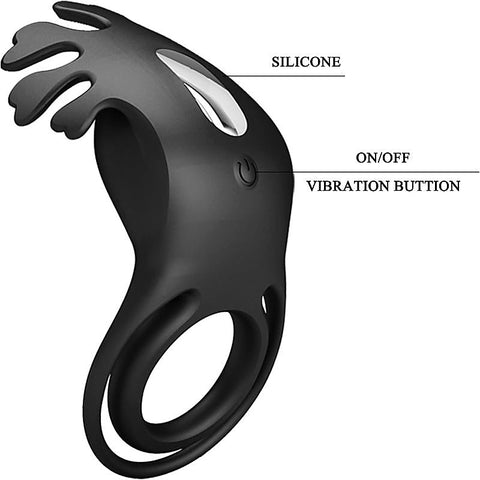 Pretty Love Ruben 7 Functions Vibrating Penis Ring by Baile
