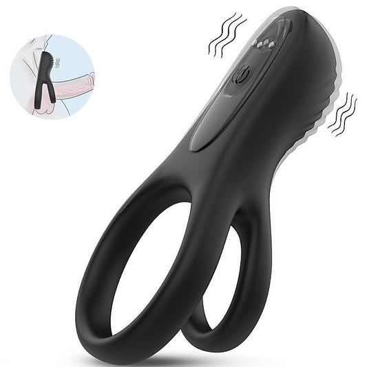 9 Functions Flexible Rooster Cock Ring by BDStyle