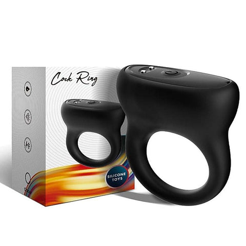 9 Functions Wireless Silicone Vibrating Cock Ring by BDStyle