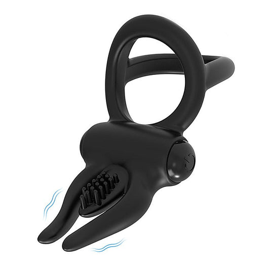 Multi Functions Cock Ring With Vibrating Clit Stimulator