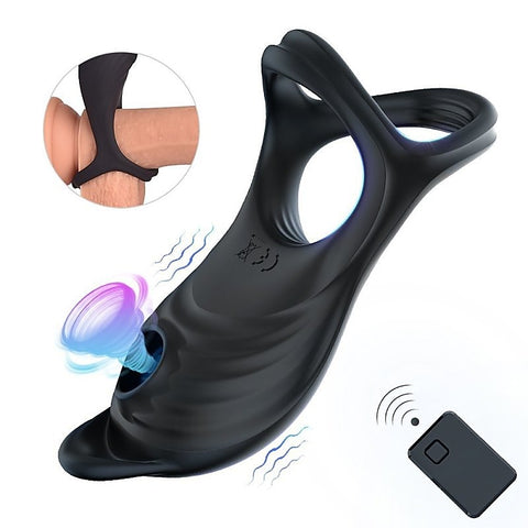 5 Functions Penis Ring Vibrator by BDStyle