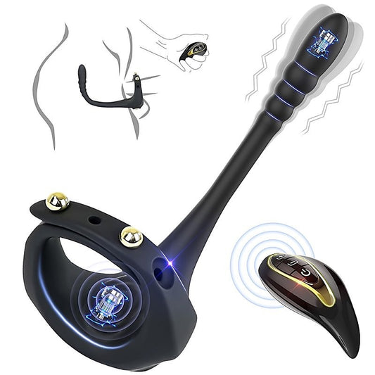 Lord Of The Vibration Waterproof Cock Ring by BDStyle