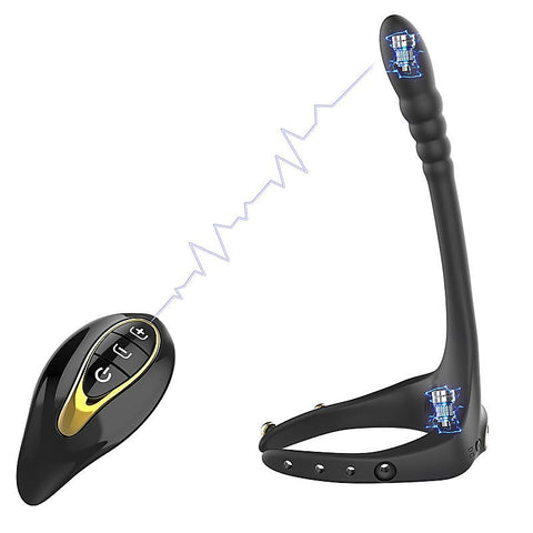 Lord Of The Vibration Waterproof Cock Ring by BDStyle
