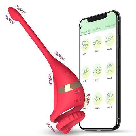 App Smart Dragon Knight Mens Cock Ring With Tail by BDStyle