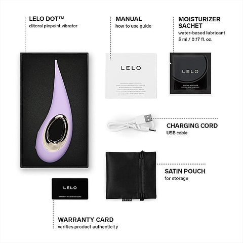 Dot Women's Clitoral Pinpoint Vibrator by Lelo