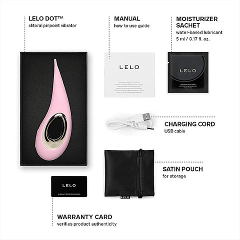 Dot Women's Clitoral Pinpoint Vibrator by Lelo