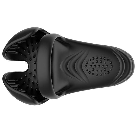 Hoden Trinity Silicone Cock Ring with Taint Stimulator
