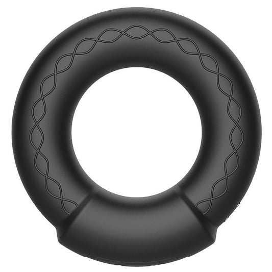 Warm Rechargeable 10 Functions Silicone Cock Ring by BDStyle