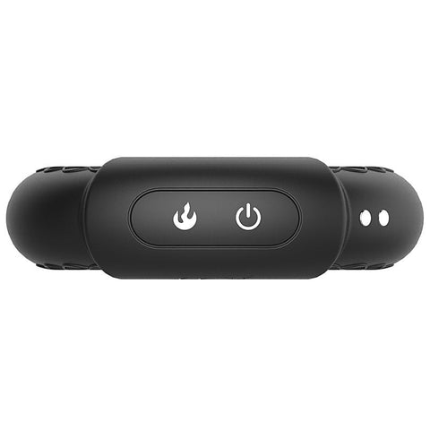 Warm Rechargeable 10 Functions Silicone Cock Ring by BDStyle