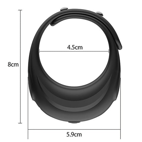 Wrist Watch Adjustable Size Vibrating Cock Ring by BDStyle