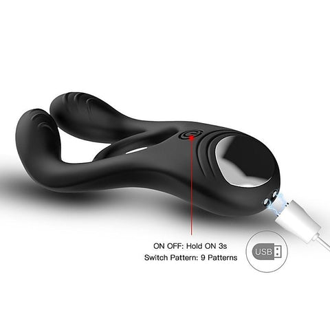 Veyron 3 Motors 9 Functions Vibrating Cock Ring By Bdstyle