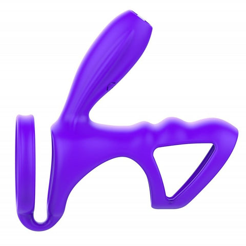 Lock Love One Function Vibrating Cock Ring by BDStyle