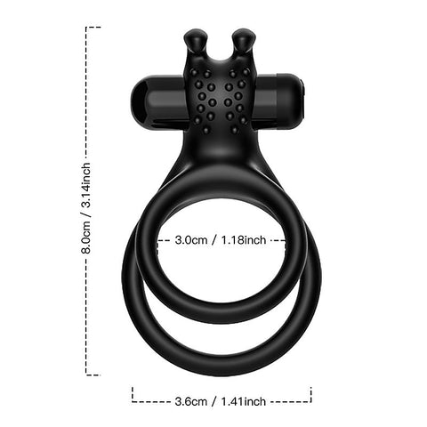 Traveler One Vibration Mens Cock Ring by BDStyle