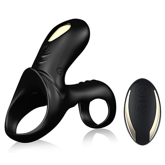 Wireless Ranger Silicone Double Cock Rings by BDStyle