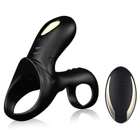 Wireless Ranger Silicone Double Cock Rings by BDStyle