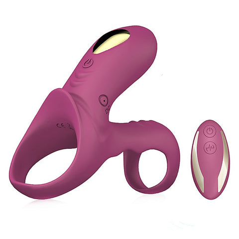 Wireless Ranger Silicone Double Cock Rings by BDStyle