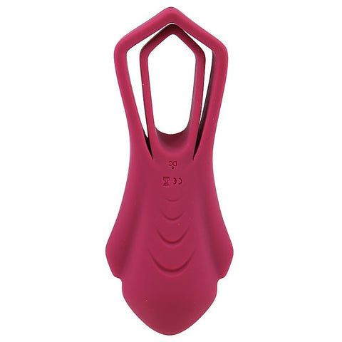 Roadster Dual Silicone Testis Vibrating Penis Ring