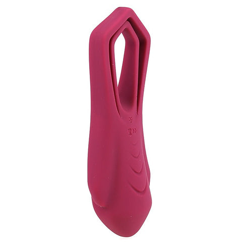 Roadster Dual Silicone Testis Vibrating Penis Ring