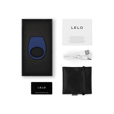 Tor 3 Multi Functions Vibrating Silicone Cock Ring by Lelo